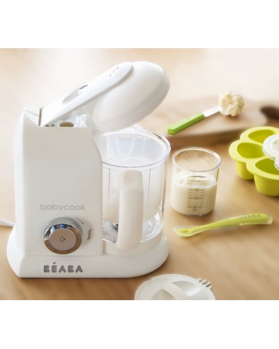 Buxarlı bişirici-blender Beaba Babycook, plastik, ağ