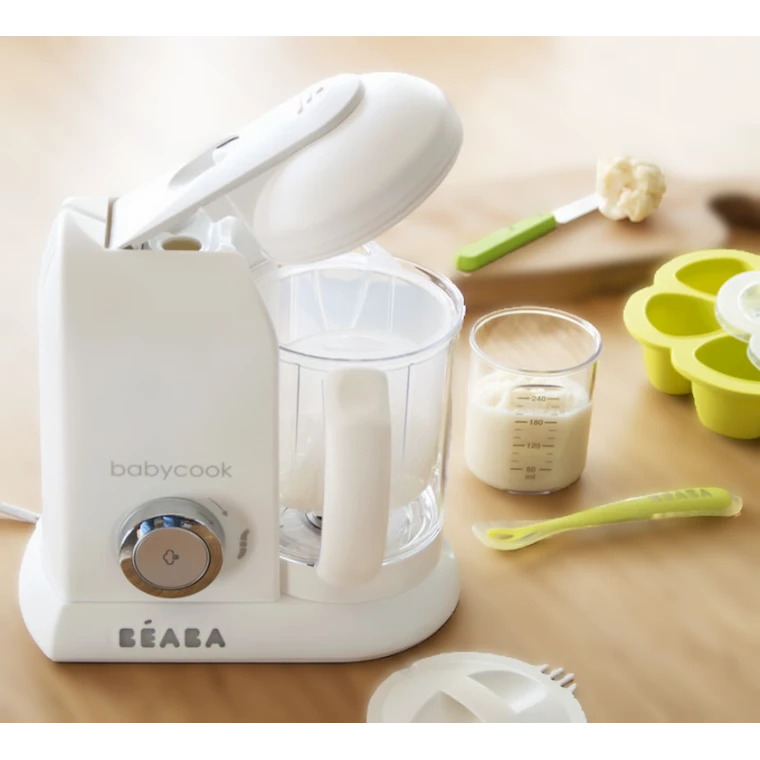 Пароварка-блендер Beaba Babycook, пластик, белая Пароварка-блендер Beaba Babycook, пластик, белая