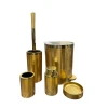 Набор для ванной 15662409, золотистый, 5 шт