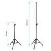 Подставка для изоляционного экрана Neewer NW002-1, алюминий, черная, 166 см Подставка для изоляционного экрана Neewer NW002-1, алюминий, черная, 166 см