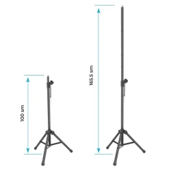 Подставка для изоляционного экрана Neewer NW002-1, алюминий, черная, 166 см