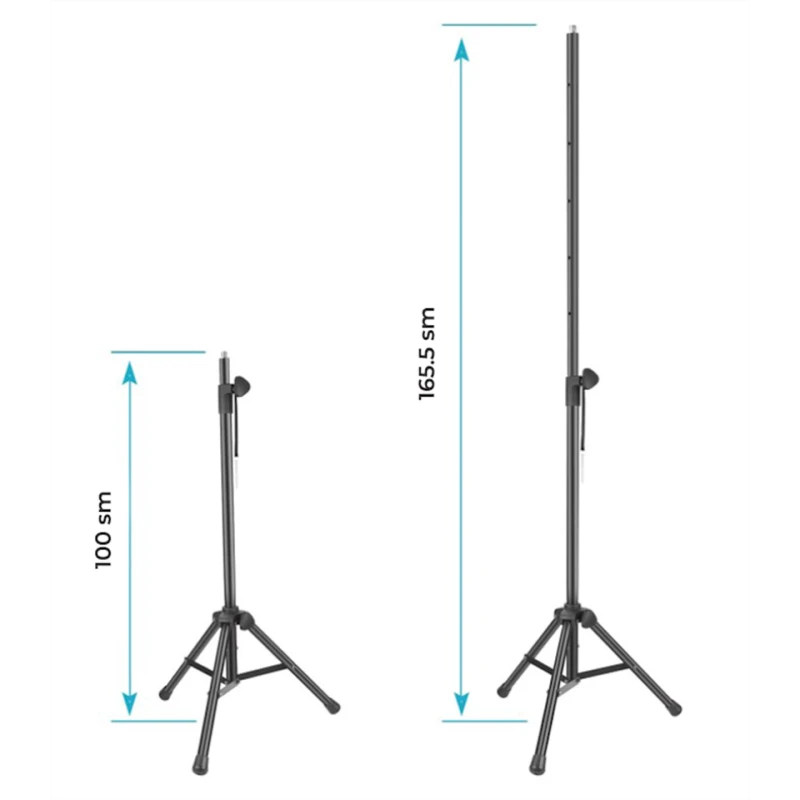 Подставка для изоляционного экрана Neewer NW002-1, алюминий, черная, 166 см Подставка для изоляционного экрана Neewer NW002-1, алюминий, черная, 166 см