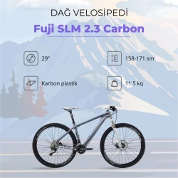 Горный велосипед FUJI SLM 2.3 CARBON, Size: S, 17,5