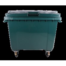 Zibil vedrəsi 6282, 660 l, 47х53х95 sm, yaşıl