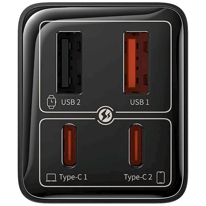 Зарядное устройство Baseus GAN6 Pro Черный Зарядное устройство Baseus GAN6 Pro Черный