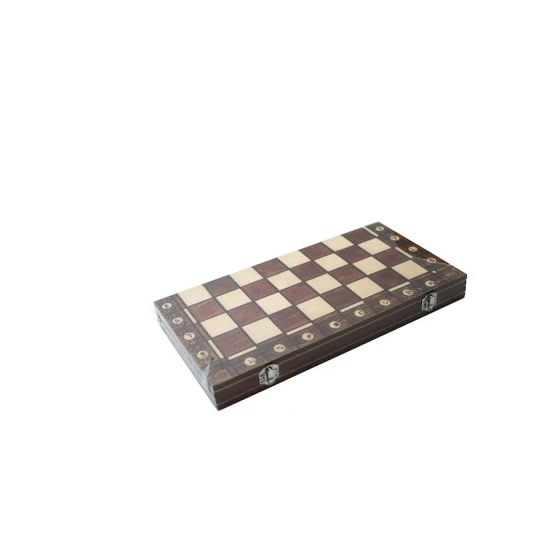 Шахматы 7702, складная доска, коричневый, 29x29 см Шахматы 7702, складная доска, коричневый, 29x29 см