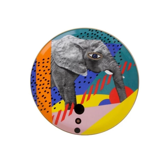 Набор тарелок Porland Wild Life 04ALM007235, разноцветный, 28 см,4 шт