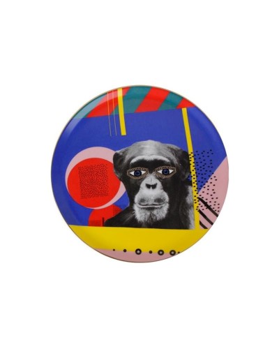 Boşqablar dəsti Porland Wild Life 04ALM007235, 4 əd, rəngbərəng, 28 sm, 4 əd