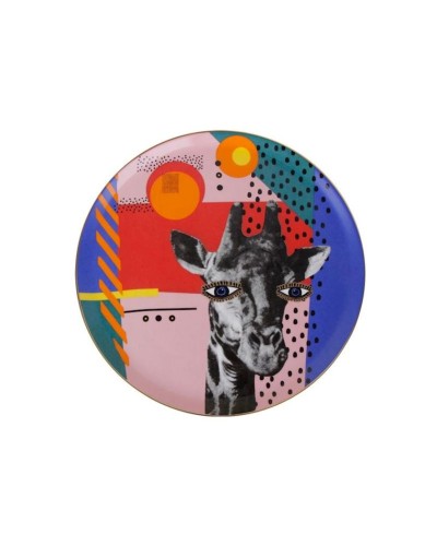 Boşqablar dəsti Porland Wild Life 04ALM007235, 4 əd, rəngbərəng, 28 sm, 4 əd