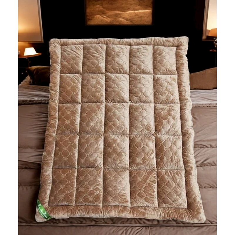 Döşək Luxe Cotton, 100x200 sm, velür, qızılı