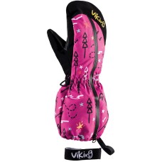 Əlcəklər uşaqlar üçün Viking Snoppy, ölçü 5, çəhrayı