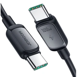 Кабель Joyroom S-CC100A14 USB-C/USB-C, 1.2 м, Black