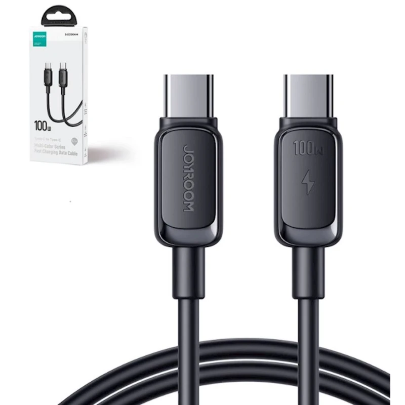 Кабель Joyroom S-CC100A14 USB-C/USB-C, 1.2 м, Black