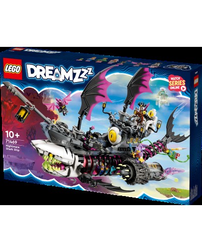 Konstruktor LEGO Nightmare Shark Ship 71469, 10+ yaş, 1389 hissə