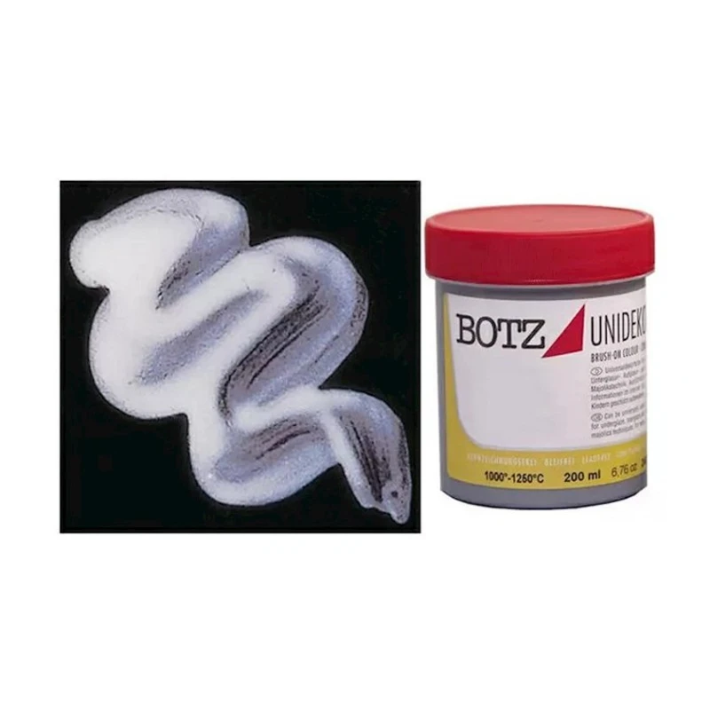 Краска для керамики Botz Unidekor 4009, белый, 200 мл