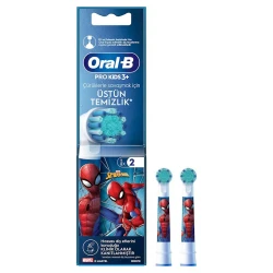 Elektrik diş fırçası üçün taxmalar Oral-B Pro Kids Spiderman, 2 əd