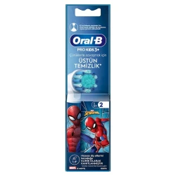 Elektrik diş fırçası üçün taxmalar Oral-B Pro Kids Spiderman, 2 əd