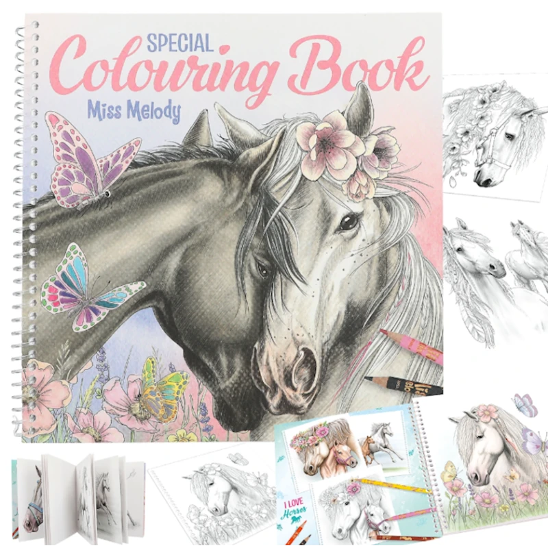 Раскраска Motto Miss Melody Special Colouring Book Раскраска Motto Miss Melody Special Colouring Book