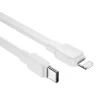 Кабель USB Wiwu Wi-C004 Type C - Lightning, 1 м, белый