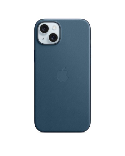 Çexol Apple FineWoven Case with MagSafe iPhone 15 Plus üçün - Pacific Blue (MT4D3ZM/A)