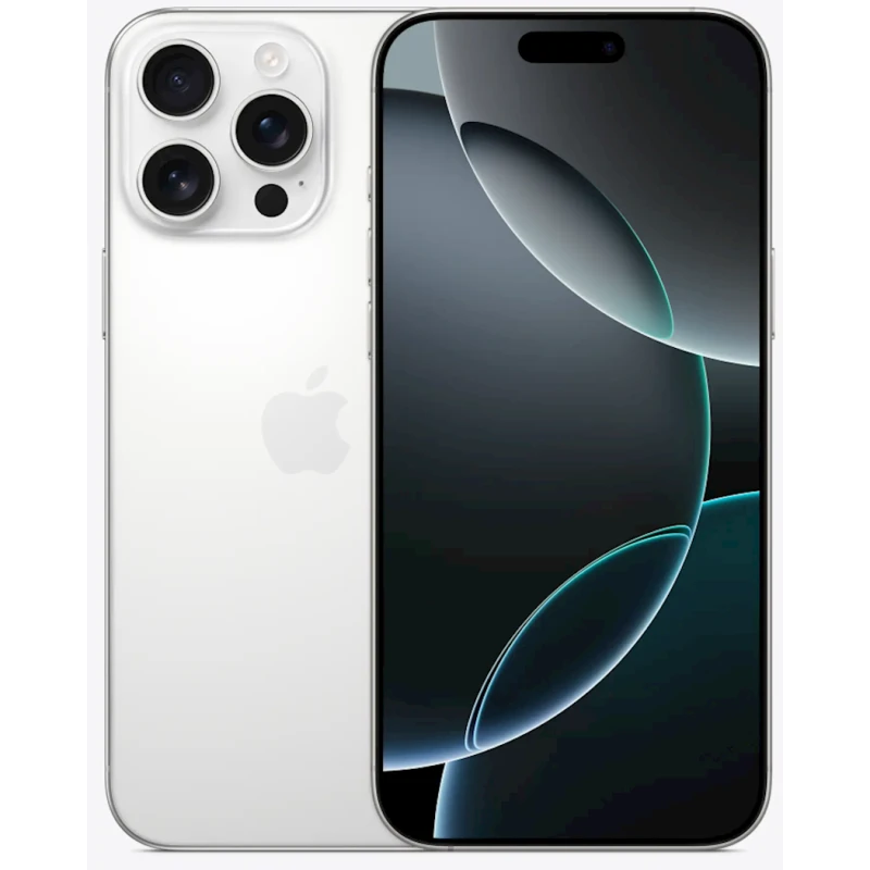 Smartfon Apple iPhone 16 Pro Max Dual Sim 256GB White Titanium Smartfon Apple iPhone 16 Pro Max Dual Sim 256GB White Titanium
