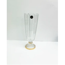 Ваза Ferrmont, 14x40 см, прозрачная