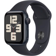 Ağıllı saat Apple Watch SE 2 40mm Aluminum Case with Sport Band - Midnight, M/L (MR9Y3LL/A)