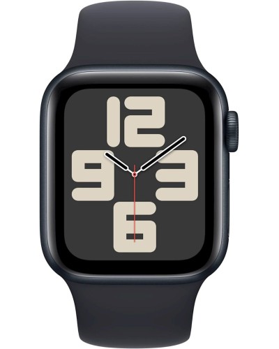 Ağıllı saat Apple Watch SE 2 40mm Aluminum Case with Sport Band - Midnight, M/L (MR9Y3LL/A)