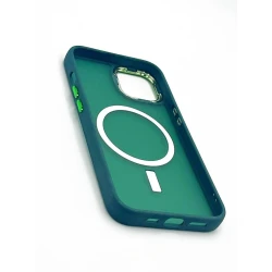 Çexol Magsafe Apple iPhone 13 üçün, Yaşıl