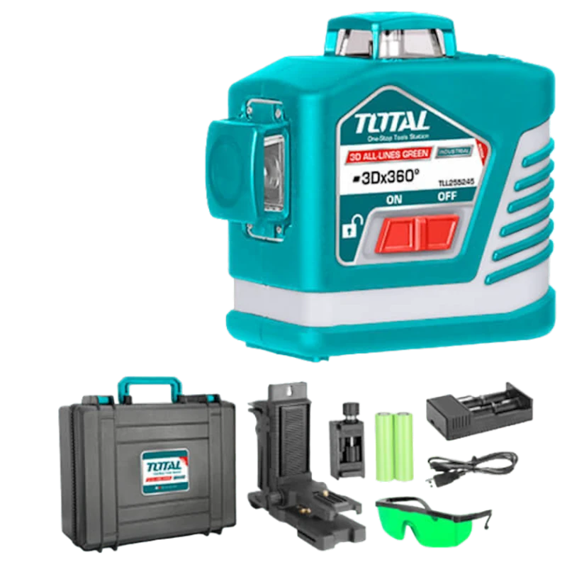 Лазерный уровень Total TLL 255245/360