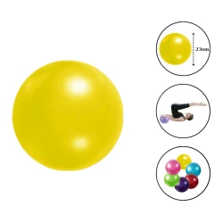 Фитбол Gymnic 1780, ПВХ, желтый, 23 см