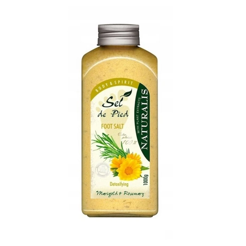 Соль для ног Lilien Naturalis календула и розмарин 1000 г