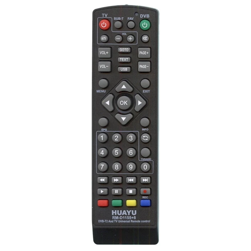Пульт Huayu RM-D1155+5 Пульт Huayu RM-D1155+5