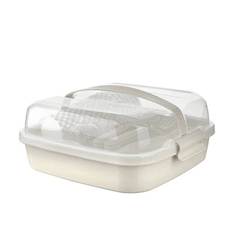 Набор посуды для пикника Titiz на 6 персон, 32 шт, пластик, товар в ассортименте Набор посуды для пикника Titiz на 6 персон, 32 шт, пластик, товар в ассортименте