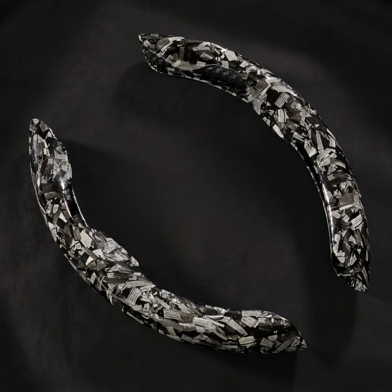 Чехол на руль автомобиля, узор из вяза, с пряжкой, универсальный, 2 шт.