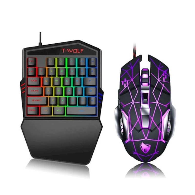 Комплект клавиатура и мышь T-Wolf TF900 Комплект клавиатура и мышь T-Wolf TF900