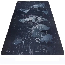 Коврик для мыши World Map, Черный Коврик для мыши World Map, Черный