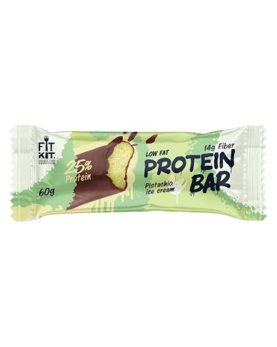 Proteinli baton Fit Kit Protein Bar Püstə dondurması 60 q, 20əd