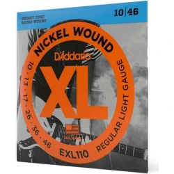 Струны для электрогитары D’Addario EXL110 10/46