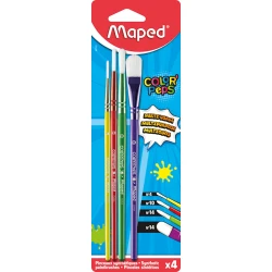 Набор кистей Maped Color peps, 4 шт Набор кистей Maped Color peps, 4 шт