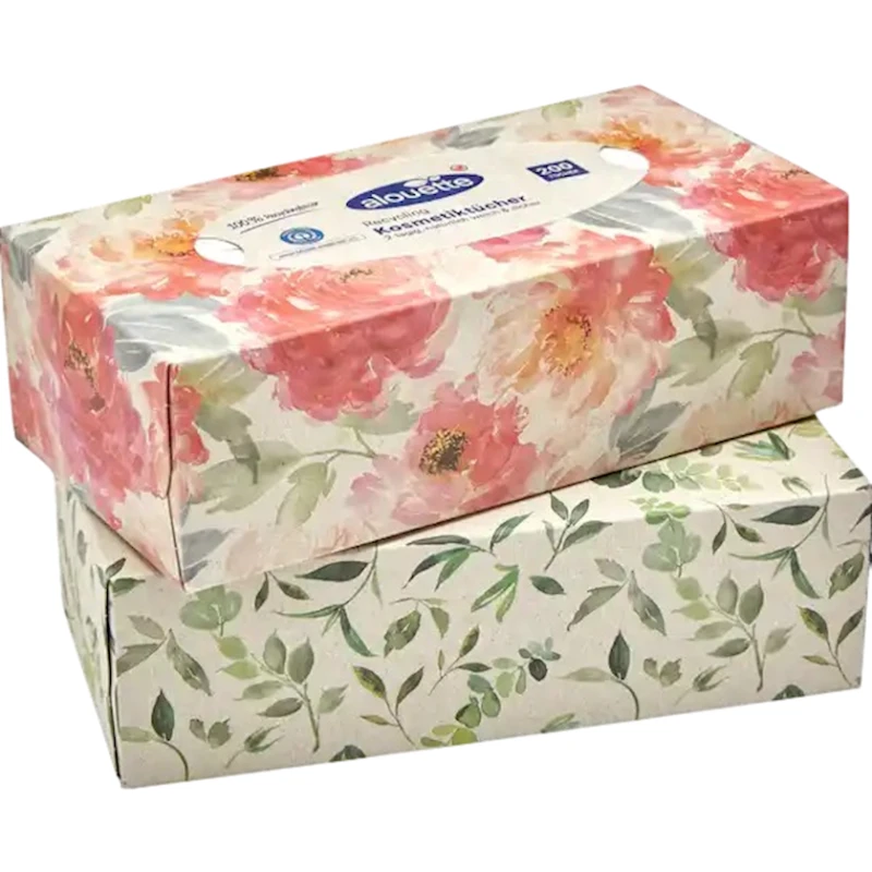 Салфетки в коробке Alouette, белые, 200 шт, товар в ассортименте Салфетки в коробке Alouette, белые, 200 шт, товар в ассортименте