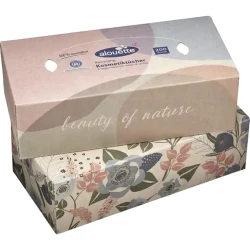 Салфетки в коробке Alouette, белые, 200 шт, товар в ассортименте