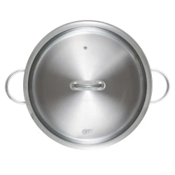 Qazan Gipfel Signo 51721, paslanmayan polad/şüşə, gümüşü, 32x26 sm, 19.8 l