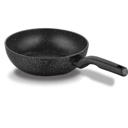 Сковородка-вок Korkmaz Ornella A1118, 24 см, алюминий с антипригарным покрытием, Черный
