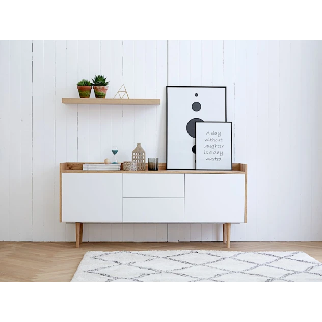 Полка настенная JYSK Abild, 80x24 см, коричневый Полка настенная JYSK Abild, 80x24 см, коричневый