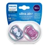 Набор пустышек Philips AVENT Ultra Air SCF349/22, 18 мес+, силикон