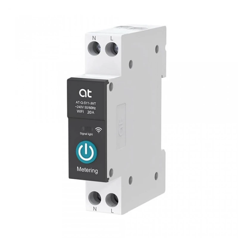 Умный коммутатор Tuya AT-Q-SY1-JWT 20A with Metering