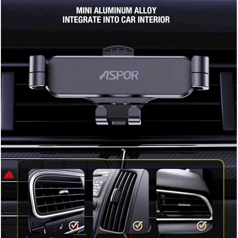 Автомобильный держатель для телефона Aspor A535 Автомобильный держатель для телефона Aspor A535
