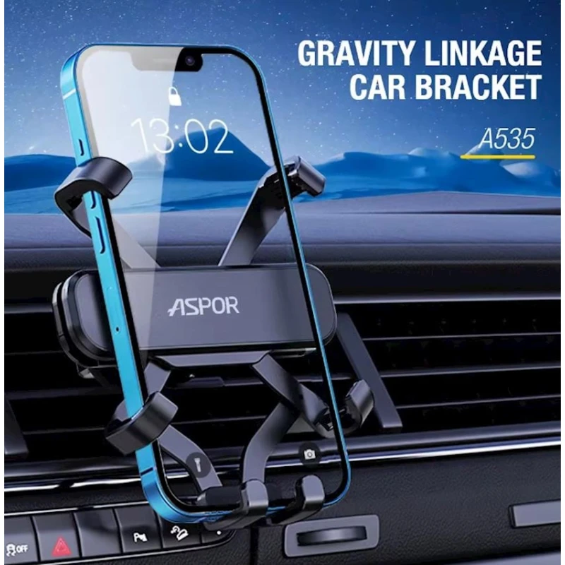 Автомобильный держатель для телефона Aspor A535 Автомобильный держатель для телефона Aspor A535