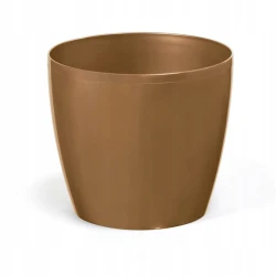 Горшок Lamela Magnolia 36x31.6 см, пластик, золотистый